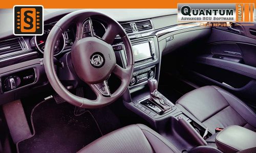 Reference České Budějovice Autorizovaný Chiptuning Quantum Škoda Superb 3.6FSi Interier