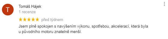 Chiptuning recenze Tomáš Hájek