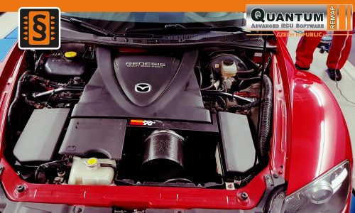 Měření výkonu Mazda RX8 1.3 Wankel Engine