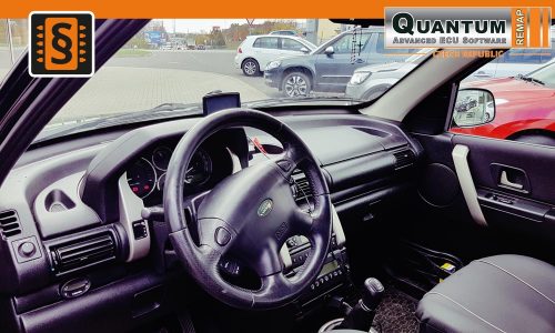 Reference Quantum Olomouc Chiptuning LR Freelander 2.0TD4 Interier