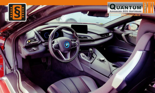 Reference Praha Chiptuning BMW i8 1.5 Turbo Hybrid Interier