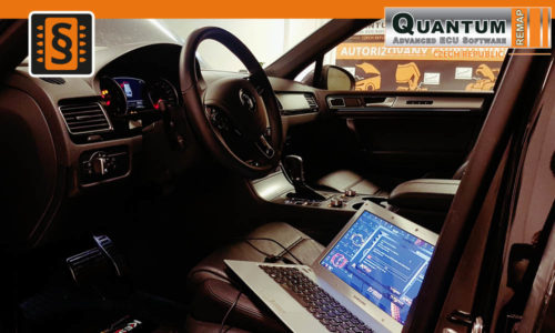 Reference Quantum Praha Chiptuning VW Touareg 3.0TDi Interier