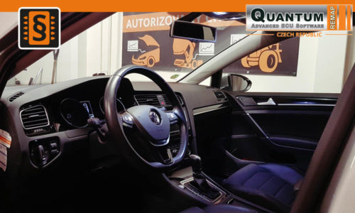 Reference Quantum Praha Chiptuning VW Golf 1.4TGI Interier