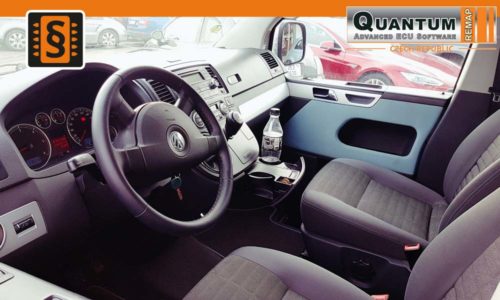 Reference Quantum Praha Chiptuning Volkswagen T5 2.5TDi Interier