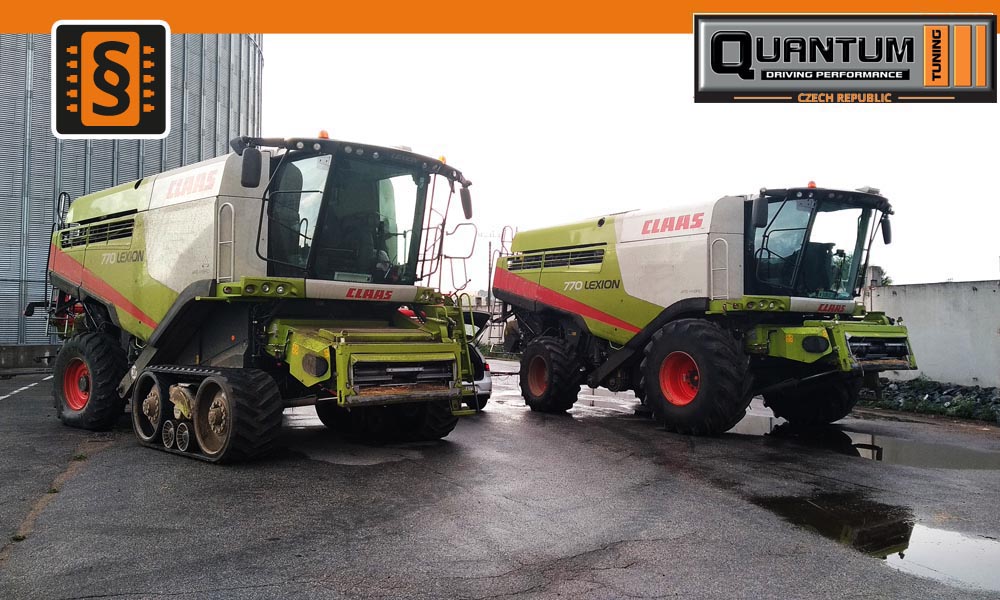 Reference Jindřichův Hradec Chiptuning Claas Lexion 770