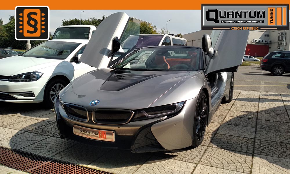 Reference Praha Chiptuning BMW i8 Roadster