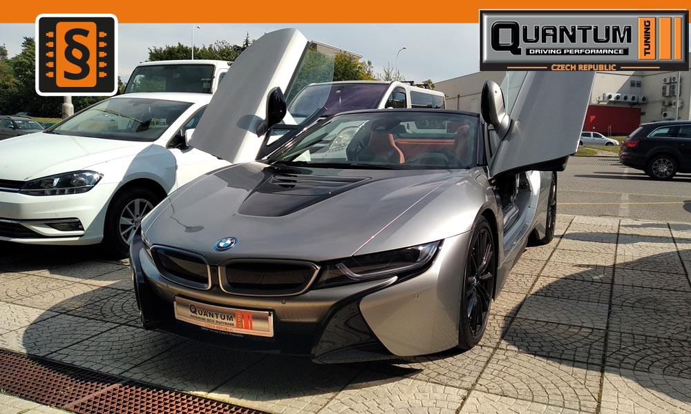 Reference Praha Chiptuning BMW i8 Roadster