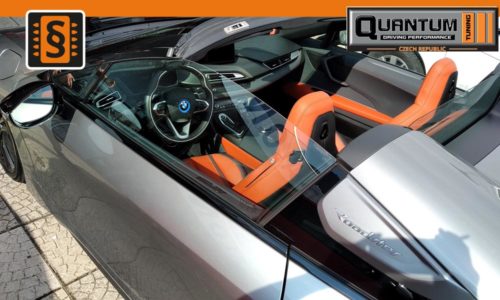 Reference Praha Chiptuning BMW i8 Roadster