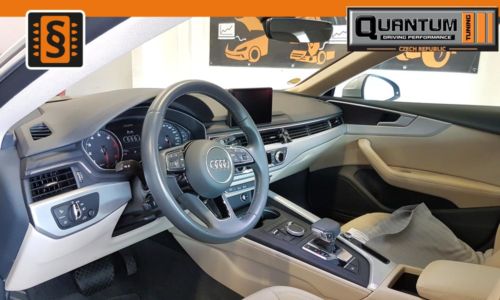 Reference Praha Chiptuning Audi A5 2.0TFSi Interier