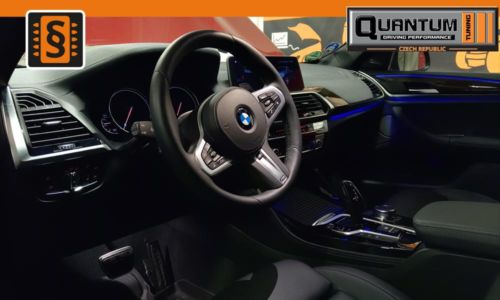 Reference Praha Chiptuning BMW X4 M40d interier