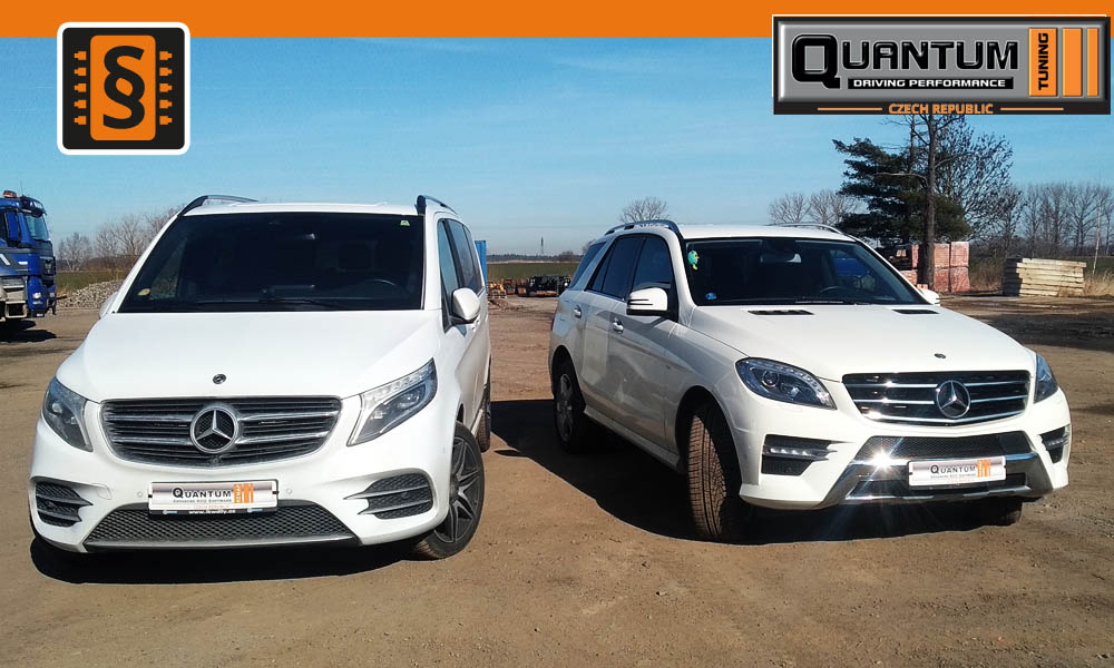 Reference Chiptuning Mercedes V-Class & ML-Class