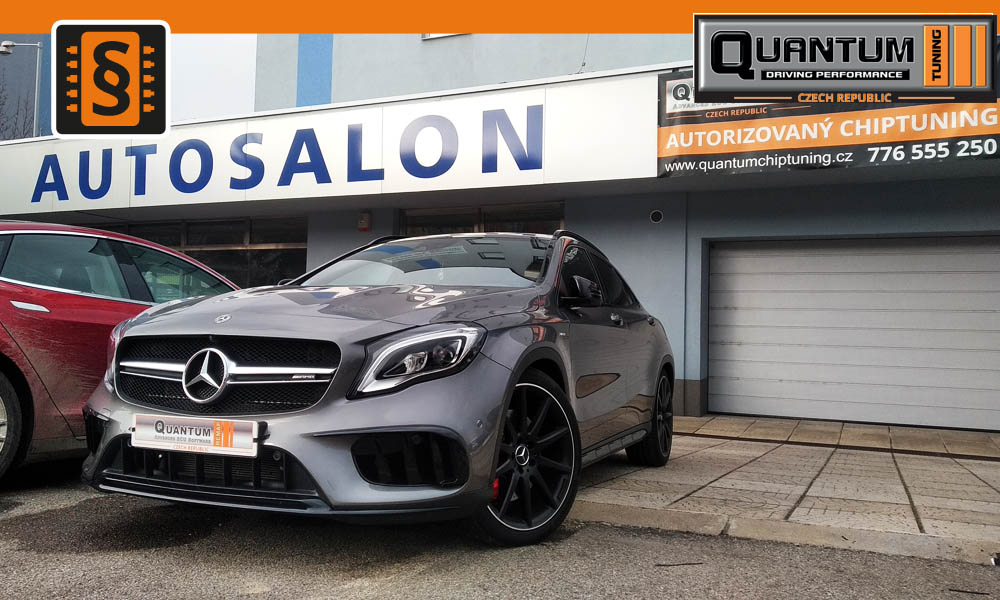 Reference Praha Chiptuning Mercedes GLA 45 AMG 280kw (381hp)