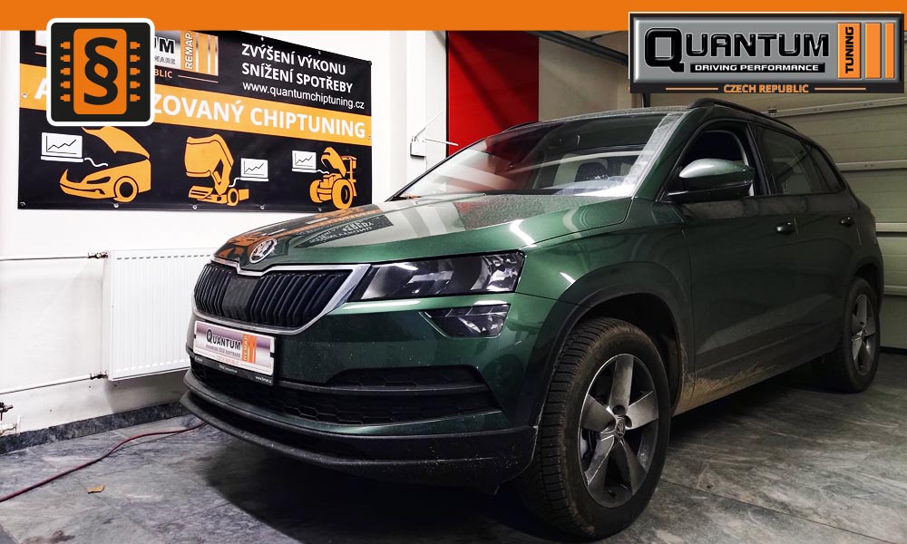 Reference Praha Chiptuning Škoda Karoq 2.0TDi 110kw (150hp)