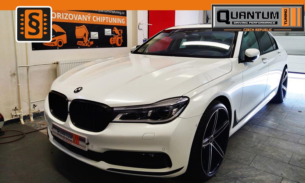 Reference Praha Chiptuning BMW 7 40Ld 235kw (320hp)