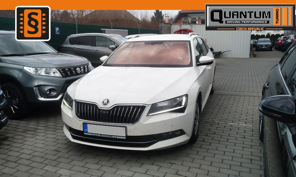 Reference Olomouc Chiptuning Škoda Superb III 2.0TDi 140kw (190hp)