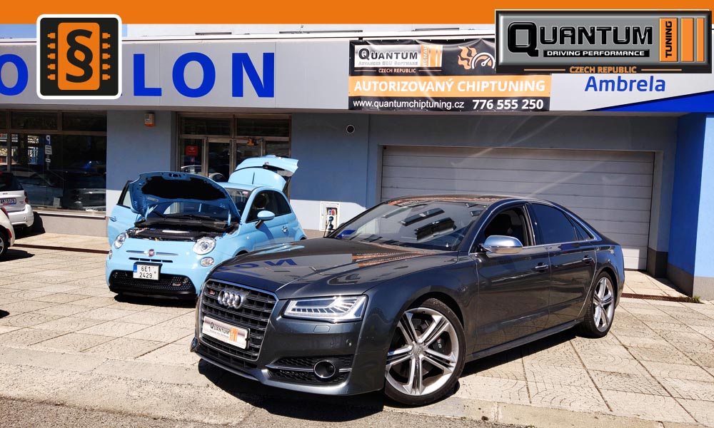 Reference Praha Chiptuning Audi S8 4.0TFSi 382kw (520hp)