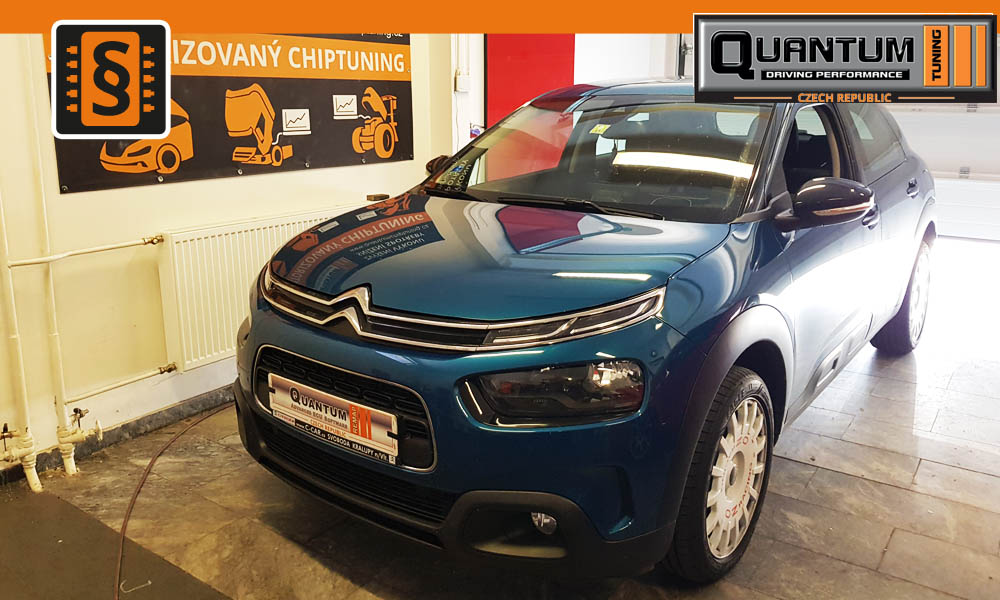 Reference Quntum Praha Chiptuning Citroen C4 Cactus 1.2THP Puretech