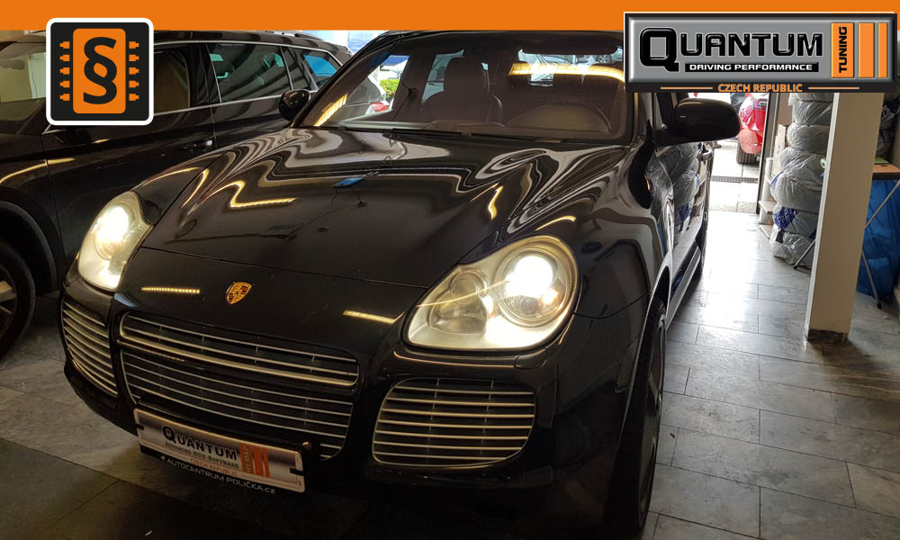 Reference Quntum Praha Chiptuning Porsche Cayenne Turbo S 382kw