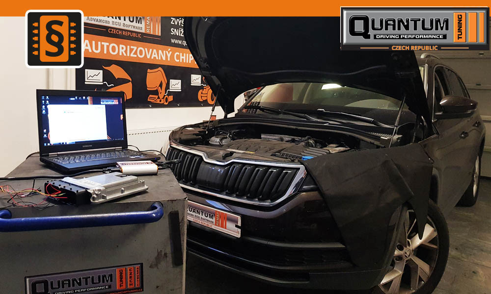 Reference Quntum Praha Chiptuning Škoda Kodiaq 2.0TSi 180hp MG1CS001