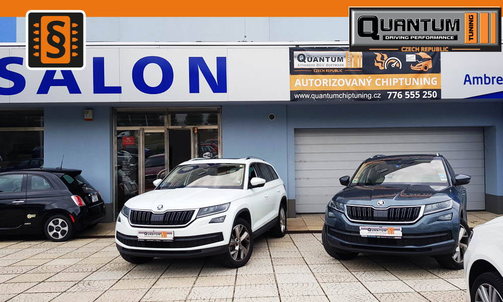 Reference Quntum Praha Chiptuning Škoda Kodiaq 2.0TSi 190hp MG1CS111