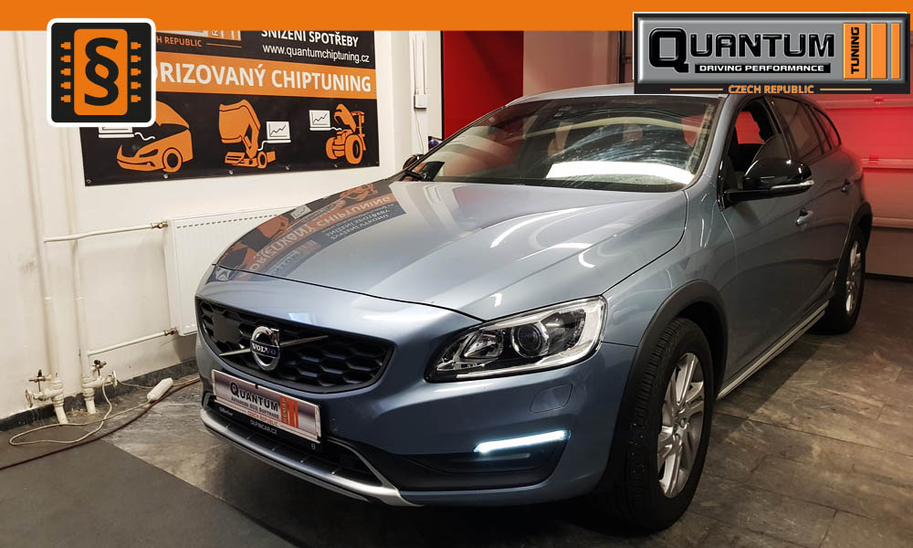 Reference Quntum Praha Chiptuning Volvo V60 2.4D4 139kw