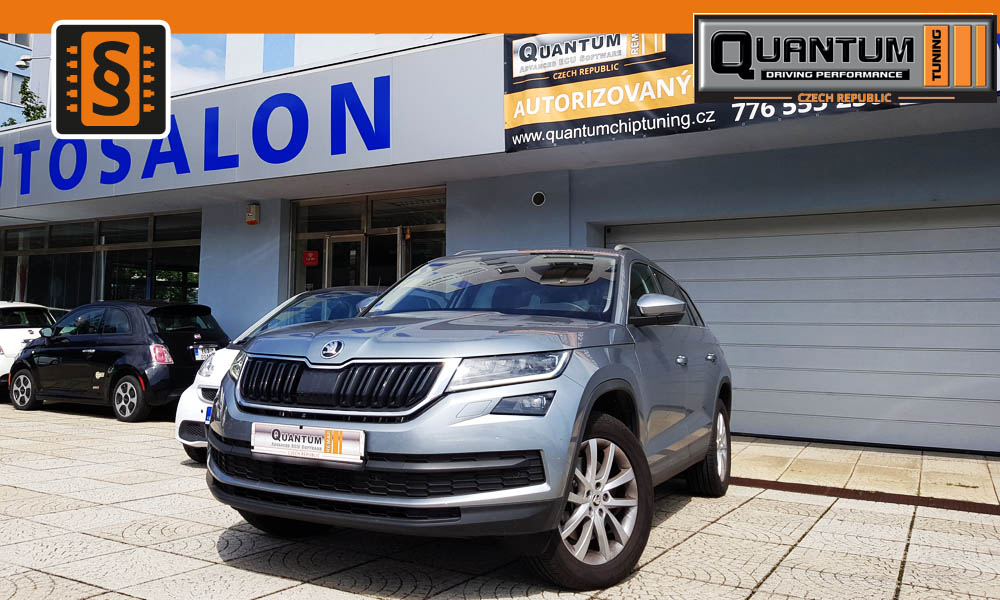 Reference Quntum Praha Chiptuning Škoda Kodiaq 2.0TSi 180hp MG1CS001