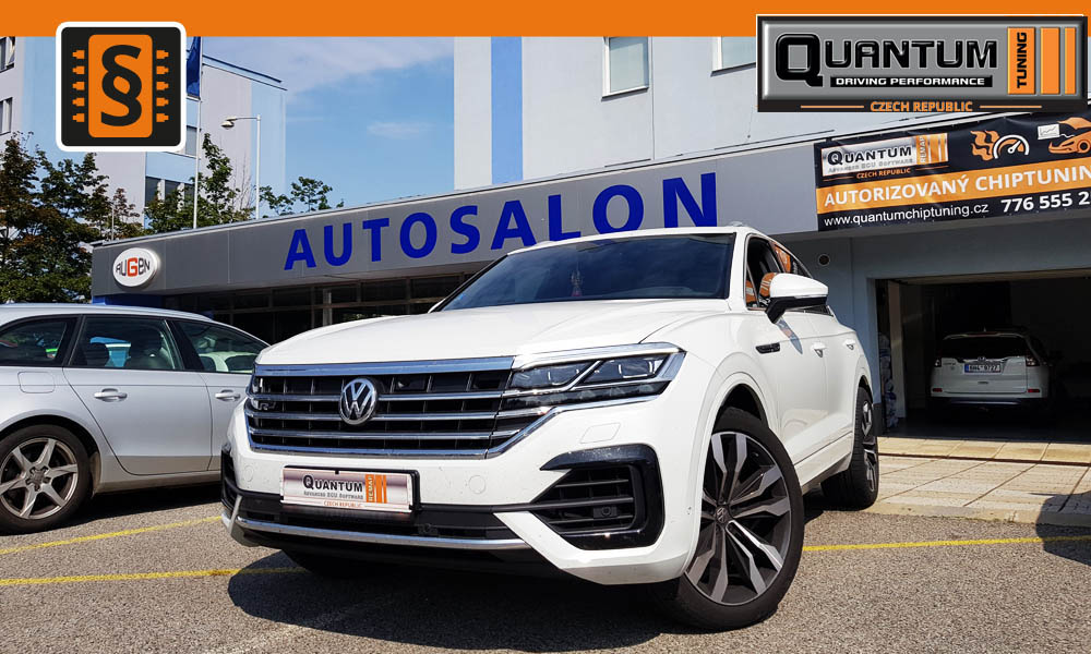 Reference Quntum Praha Chiptuning VW Touareg 3.0TDi 210kw MD1CP004