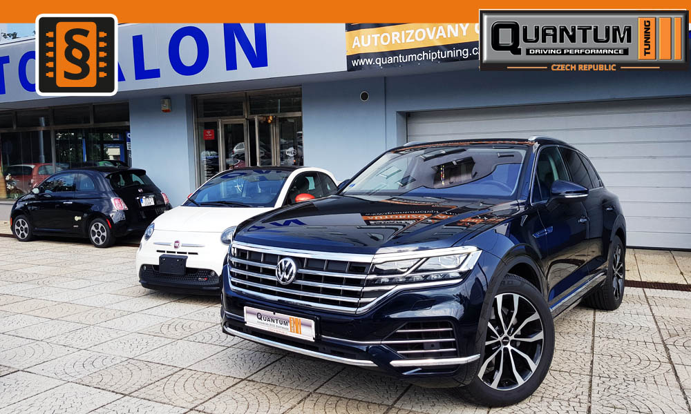 Reference Quntum Praha Chiptuning VW Touareg 3.0TDi 210kw MD1CP004