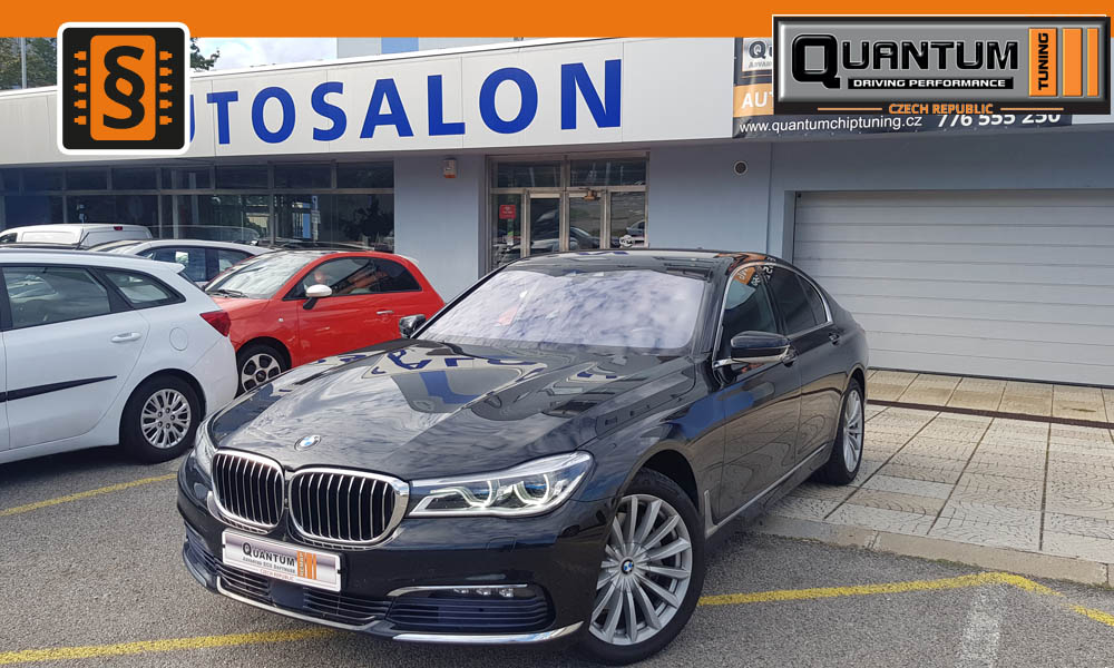 Reference Praha Chiptuning BMW 7 G12 30d 195kw