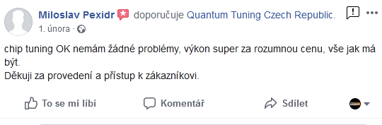 Quantum Chiptuning zkušenosti