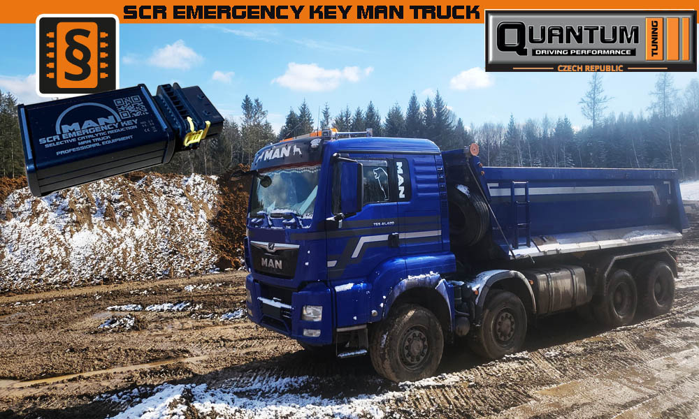 TRUCK MAN TGS - TGX EURO 6 PORUCHA ADBLUE RESET / SCR SYSTÉMU