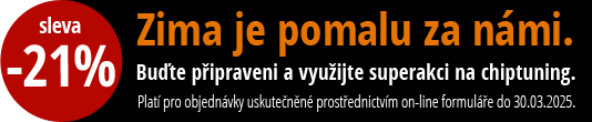 Sleva na chiptuning až 21 %