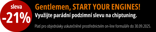 Sleva na chiptuning až 21 %