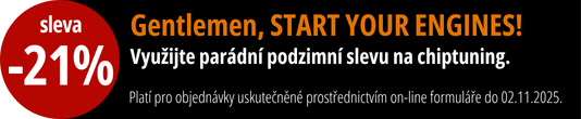 Sleva na chiptuning až 21 %