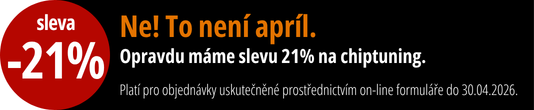 Sleva na chiptuning až 21 %
