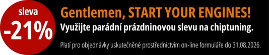 Sleva na chiptuning až 21 %