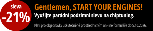 Sleva na chiptuning až 21 %