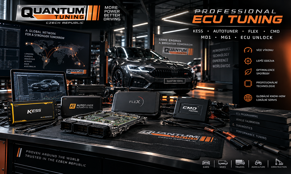 Bosch MD1 a MG1 ECU tuning Bosch MD1 a MG1 řídicí jednotka pro profesionální tuning